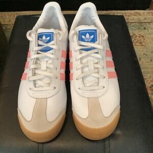 Adidas Samoa Pink White Classics Size 7 Youth or Men and WMNS 8.5